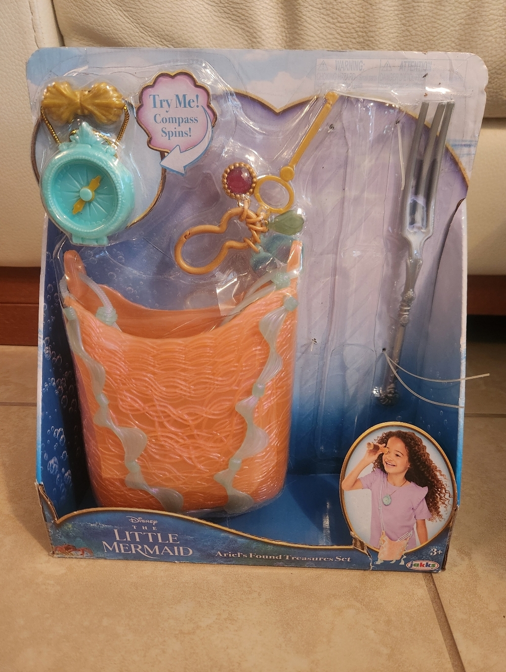 Disney Little Mermaid Live Action Movie Ariel's Found Treasure Set 2023